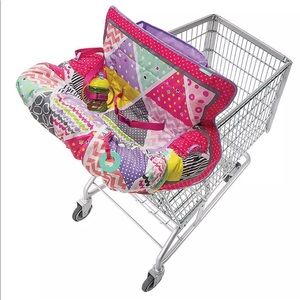 Infantino girl buggy cart cover EUC missing straps